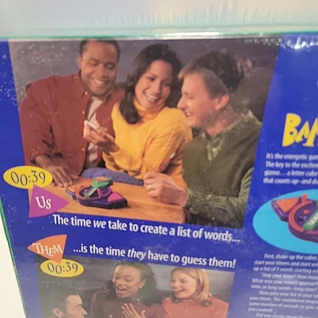 1997 VINTAGE BAMBOOZLE GAME PARKER BROTHERS NEW FACTORY SEALED BORED IDEAS