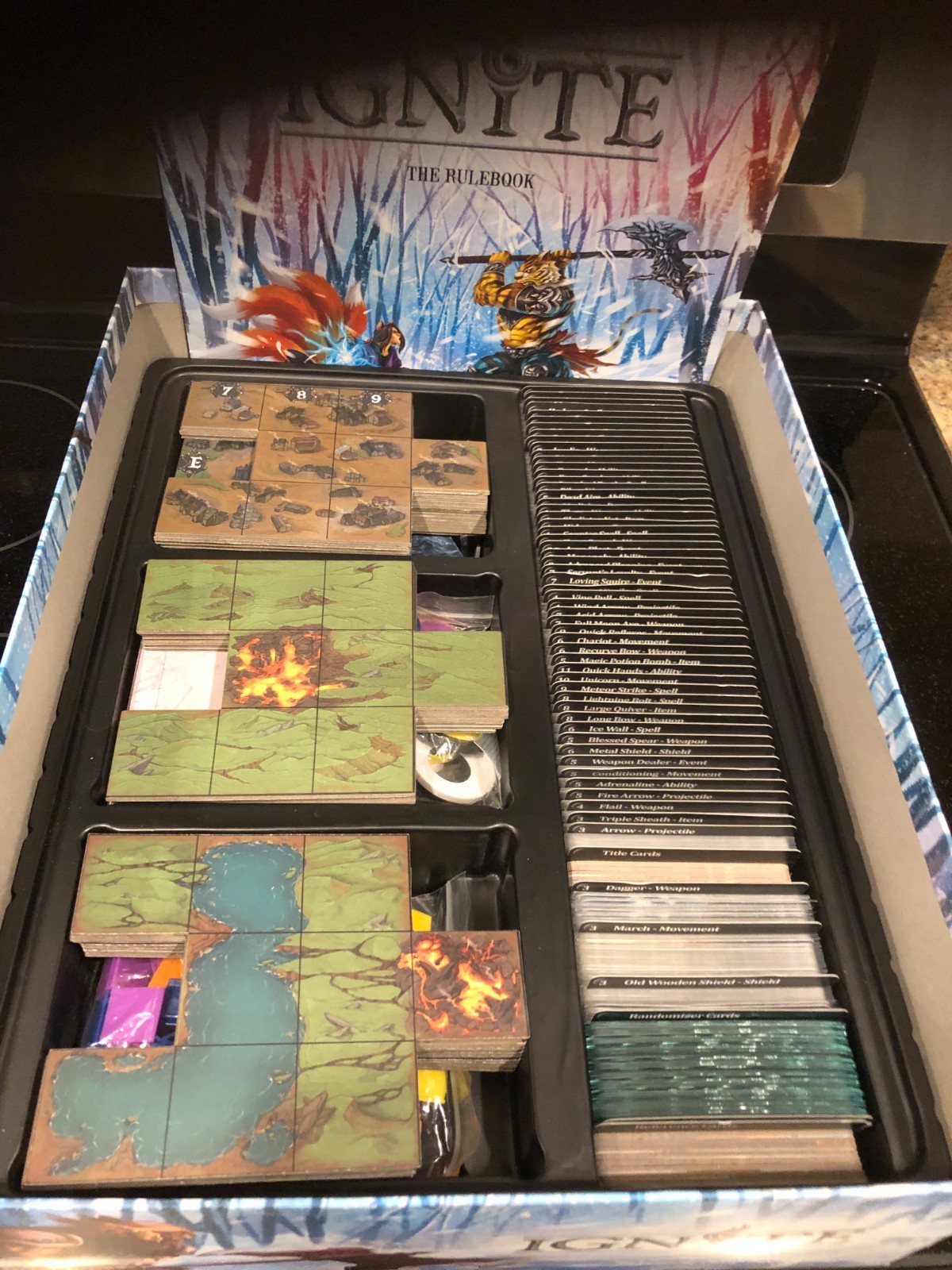 “IGNITE” Board Game Including “The Freeze” & “A New Enemy” Expansions EUC