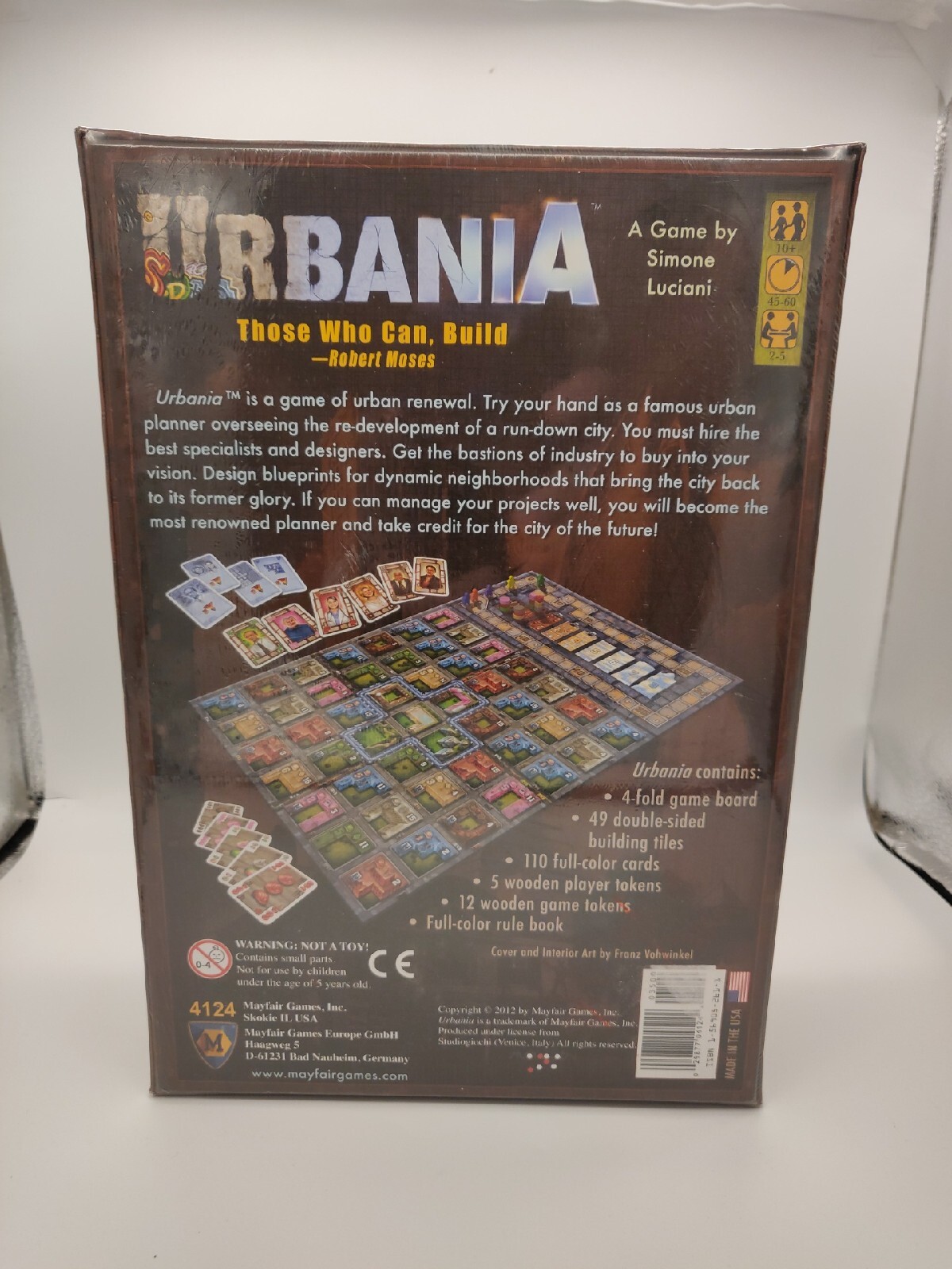 URBANIA Those Who Can, Build by Mayfair Games NEW