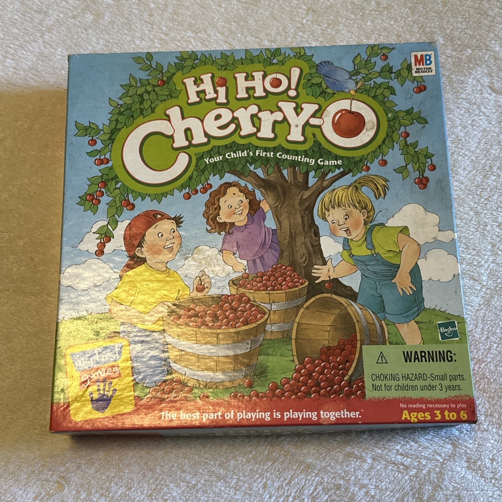 Hasbro My First Games Hi Ho! Cherry-O Your Child’s First Counting Board Game