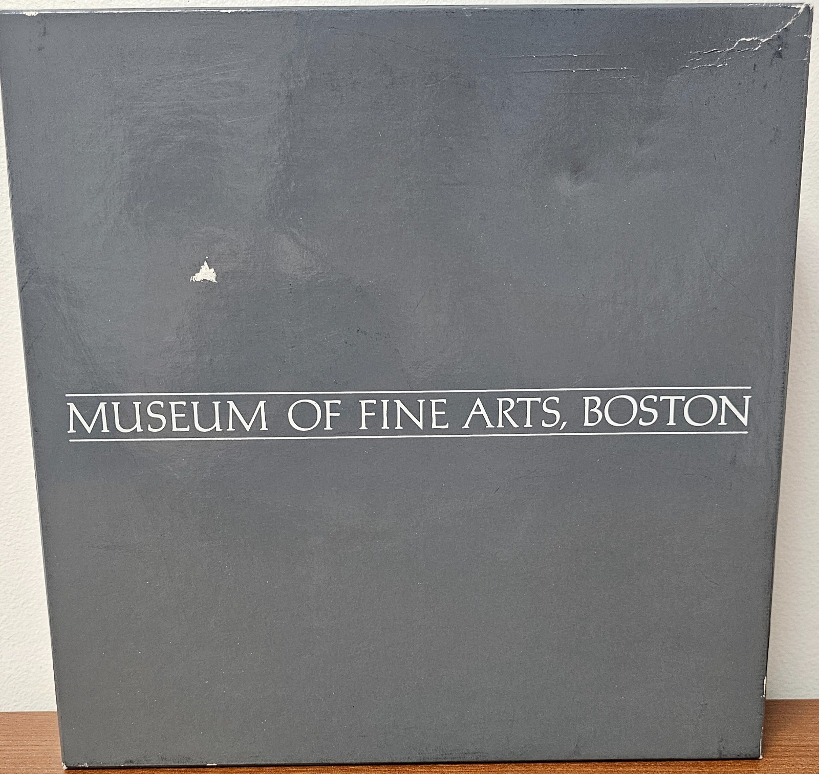 Vintage Boston Museum of Fine Arts Wood Board W/ 38 Precious Stone Marbles Game