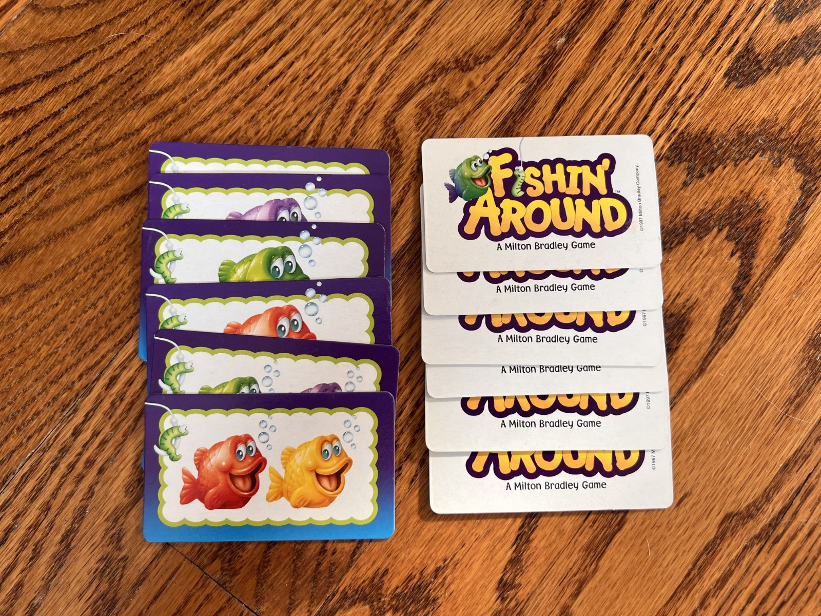 VTG 1997 Fishin’ Around Game Milton Bradley 100% COMPLETE! Works!