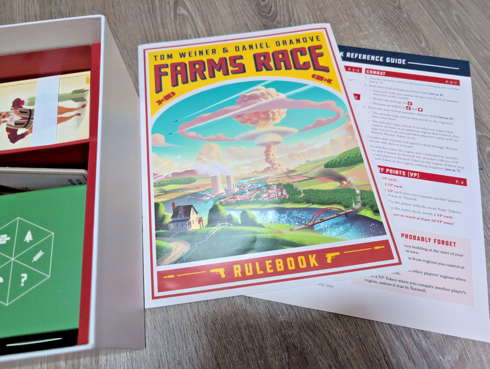 NEW Farms Race Deluxe Edition Game Medium Brow Games Strategy Board Game