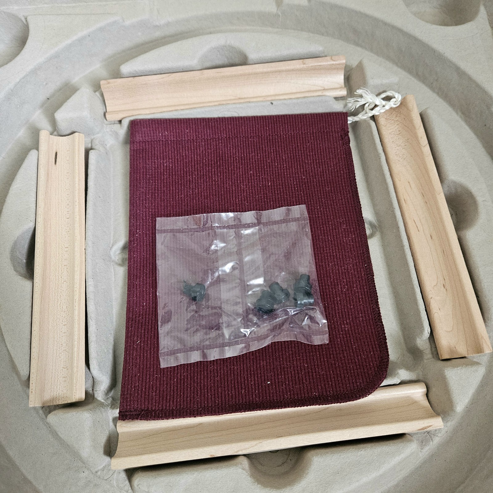 (Inside New) 1989 Scrabble Deluxe Edition COMPLETE Rotating Turntable Board Game