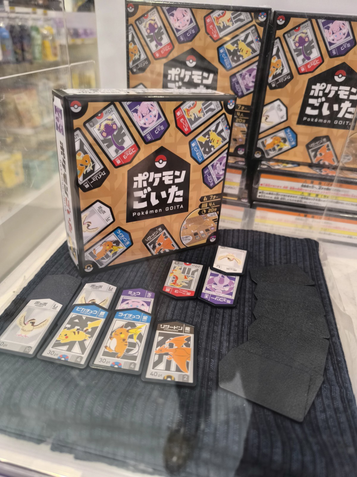 Pokemon Goita Board Game 4-Player Japanese Traditional Cooperative Battle Japan
