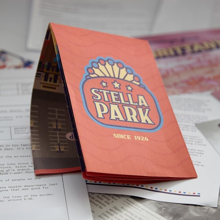 Interactive Amusement Park Killer Mystery Box