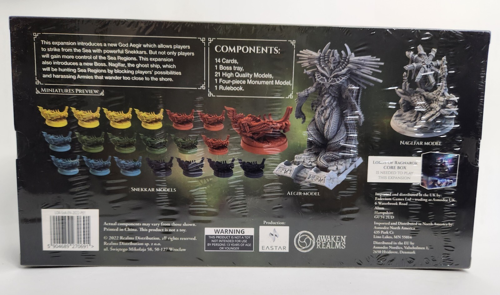 Lords of Ragnarok Kickstarter Collectors All-in Sundrop by Awaken Realms SEALED