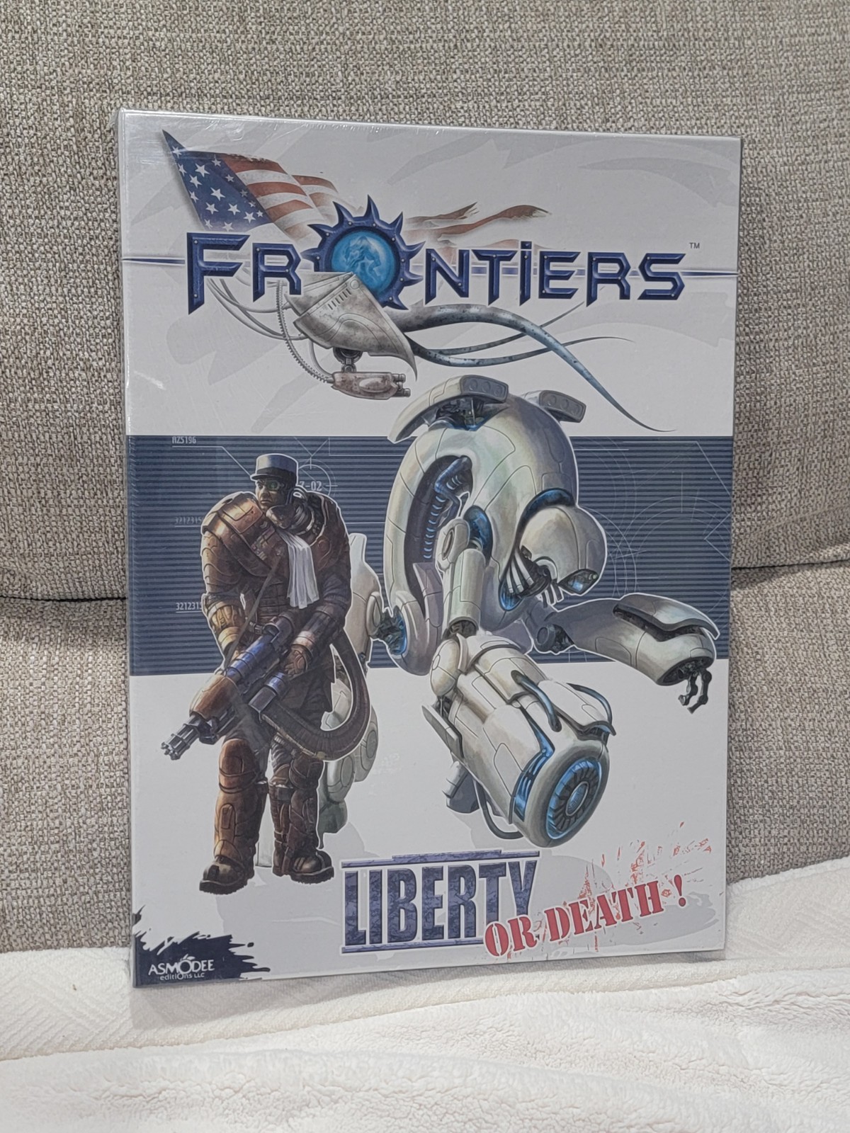 Frontiers Liberty or Death Strategy Board Game – Brand New Sealed – Asmodee