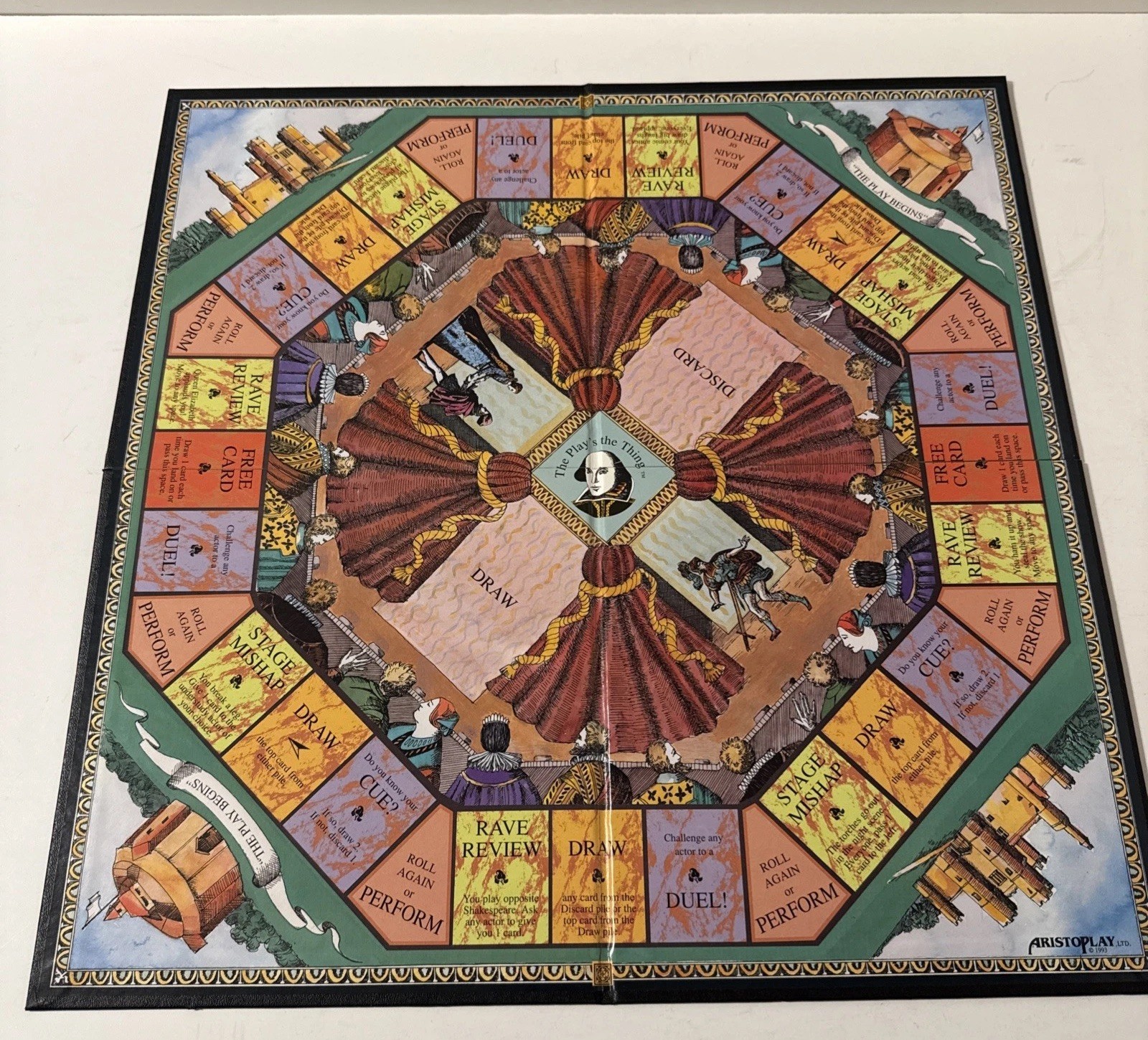 Vintage The Play’s The Thing Game by Aristoplay – 1993 Edition – Complete!