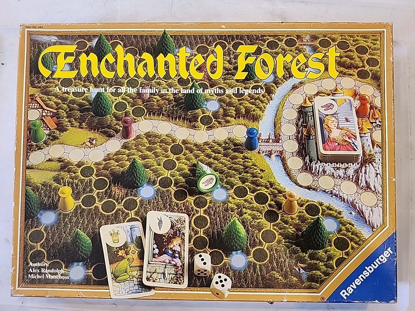 Enchanted Forest Treasure Hunt Board Game Ravensburger 1982 READ