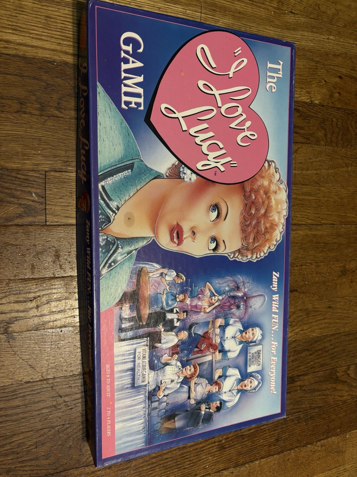 Vintage The I Love Lucy Board Game Complete Talicor 1990 TV Show Lucille Ball