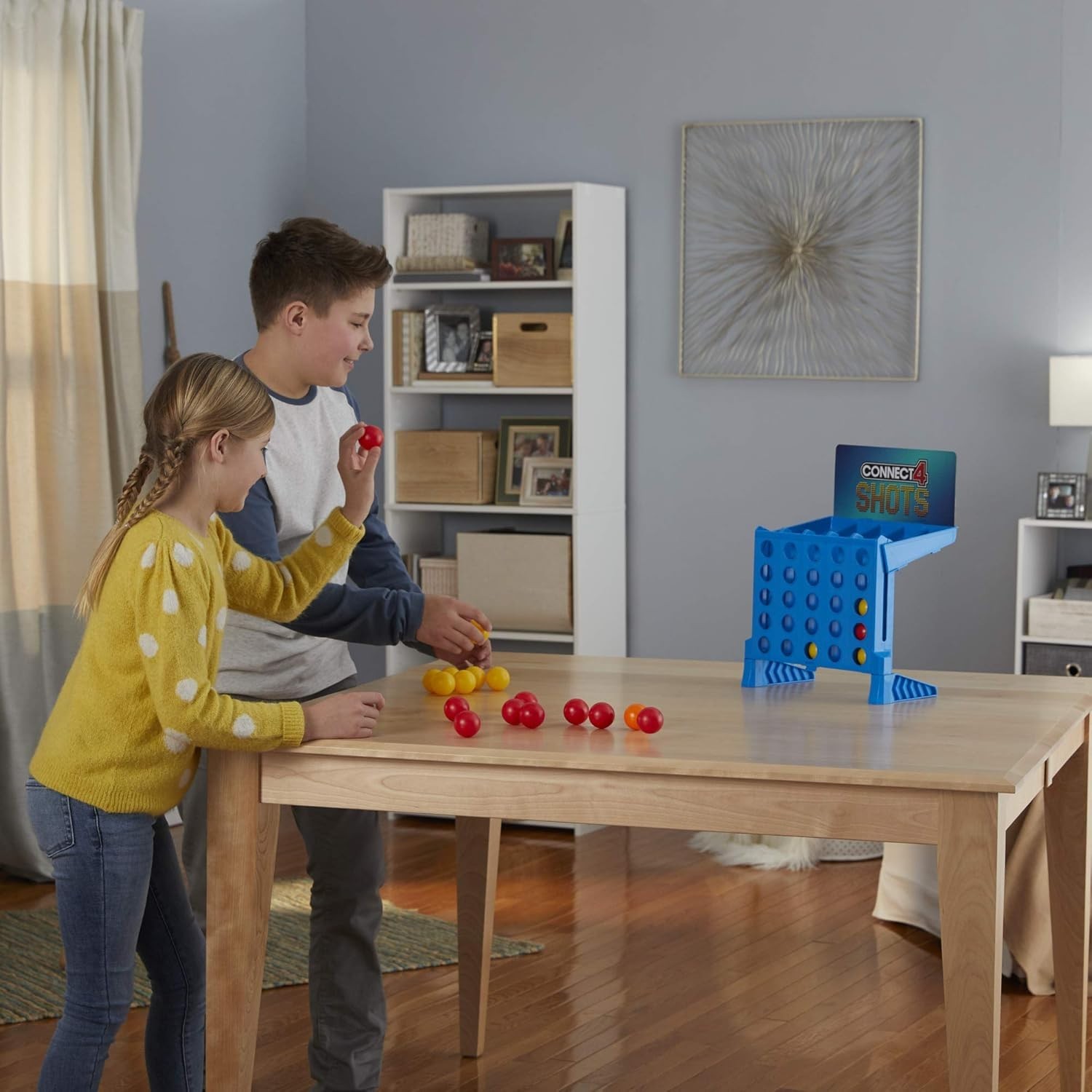 Hasbro Gaming Connect 4 Shots Board Game Activity for Kids Ages 8+ (Exclusive)