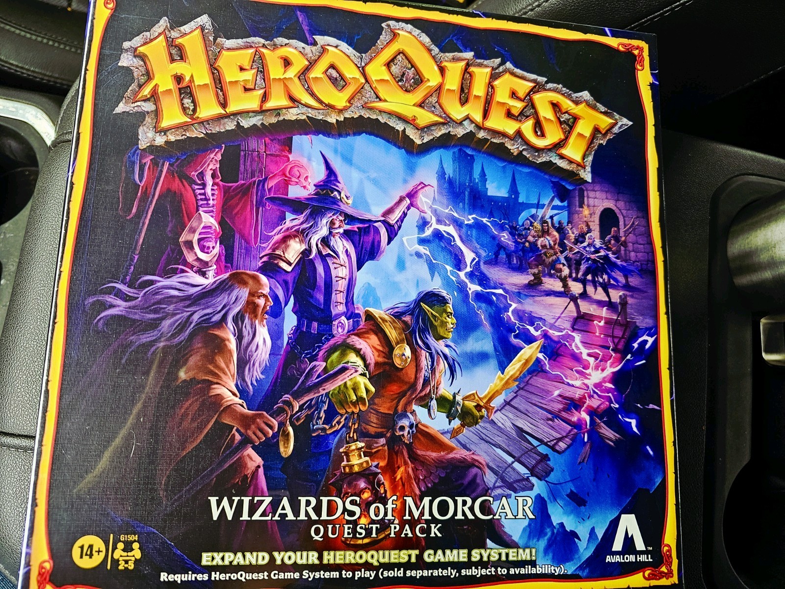 Heroquest Wizards Of Morcar – USA Based, In Hand, Rare, Ready To Ship, Sealed!!!
