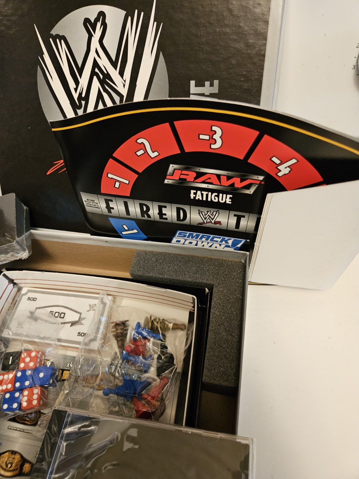 WWE Smack Down Raw DVD Board Game 2005 Complete WWE Wrestling Vintage