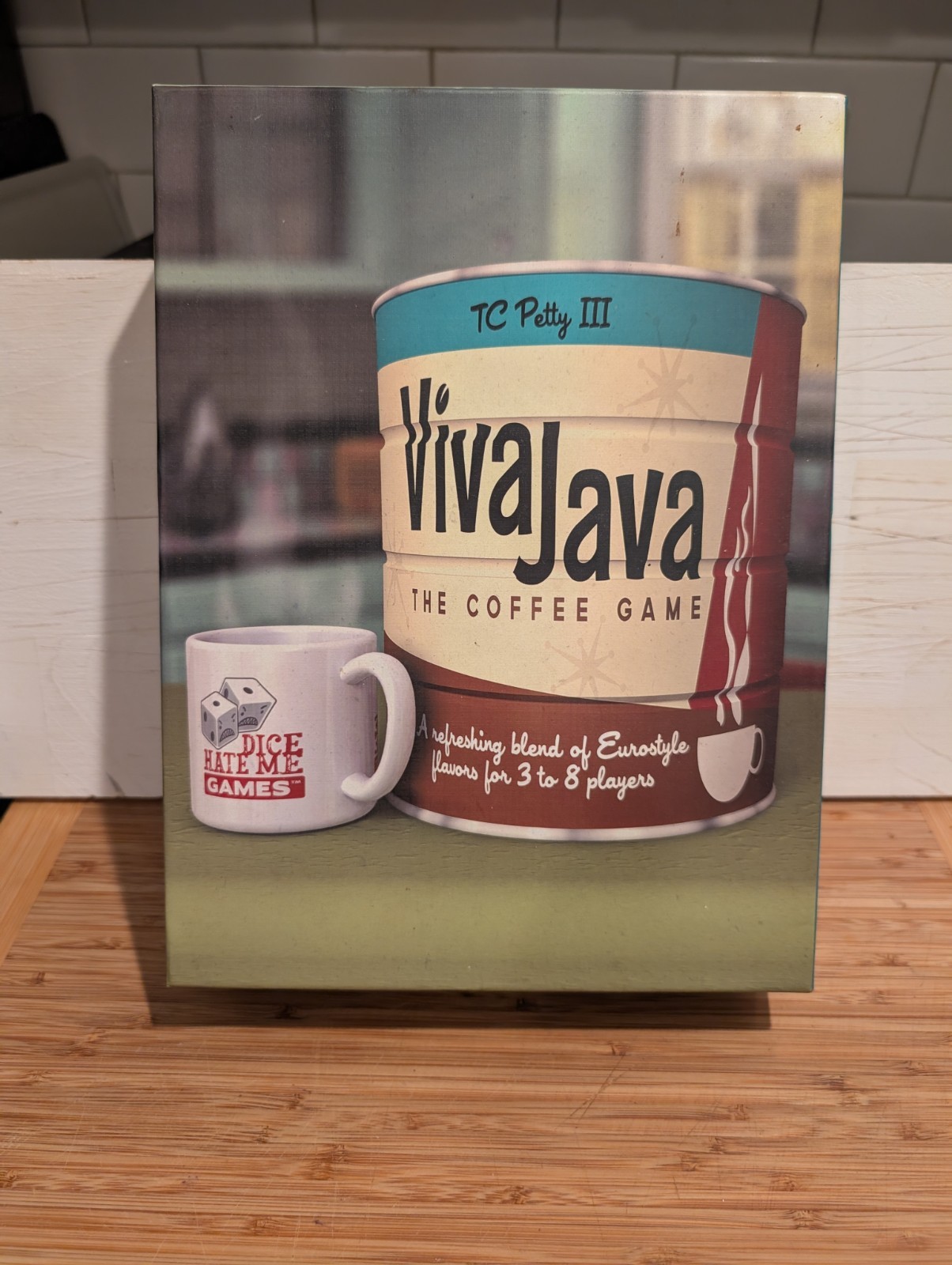 Viva Java Board Game The Coffee Game 2012 Dice Hate Me Games