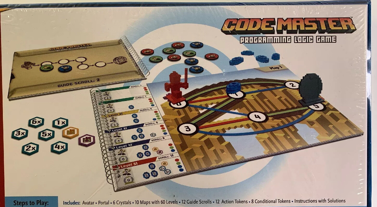 Code Master Programming Logic Game Ignite Your Mind Thinkfun Ages 8 To Adult New