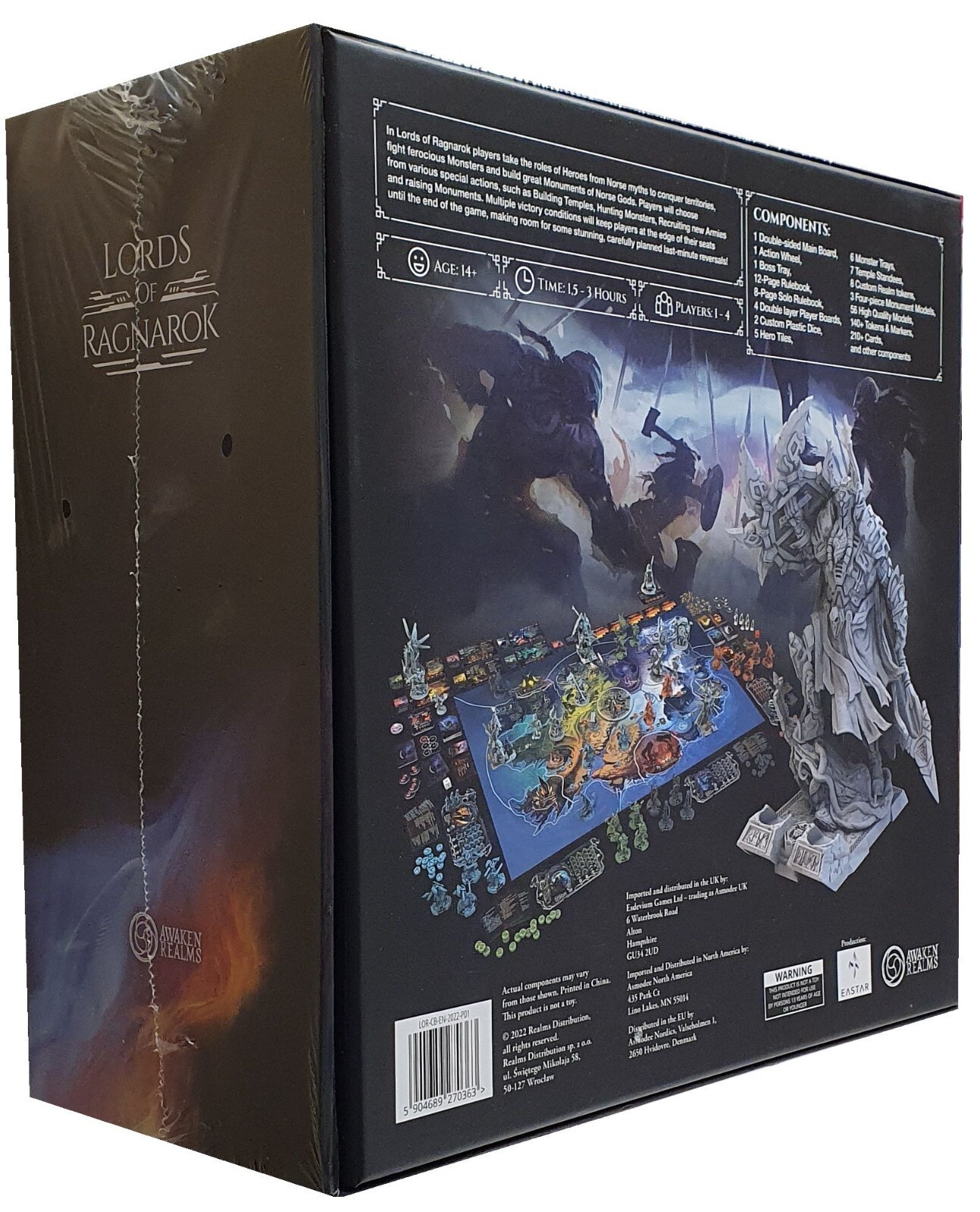 Lords of Ragnarok Kickstarter Board Game Bundle ($460 Value) Awaken Realms
