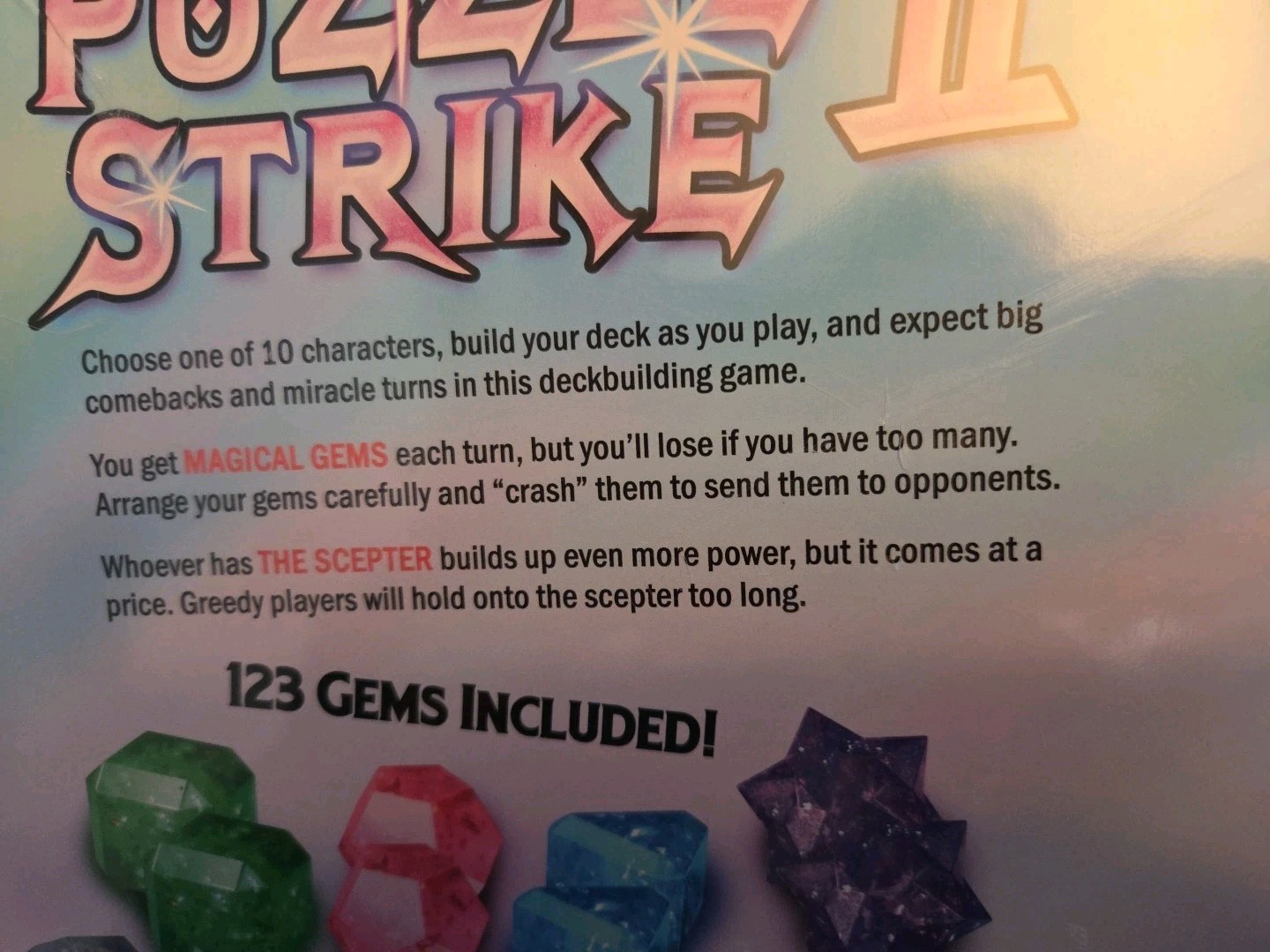 Puzzle Strike II (2) David Sirlin Games NEW In Shrink