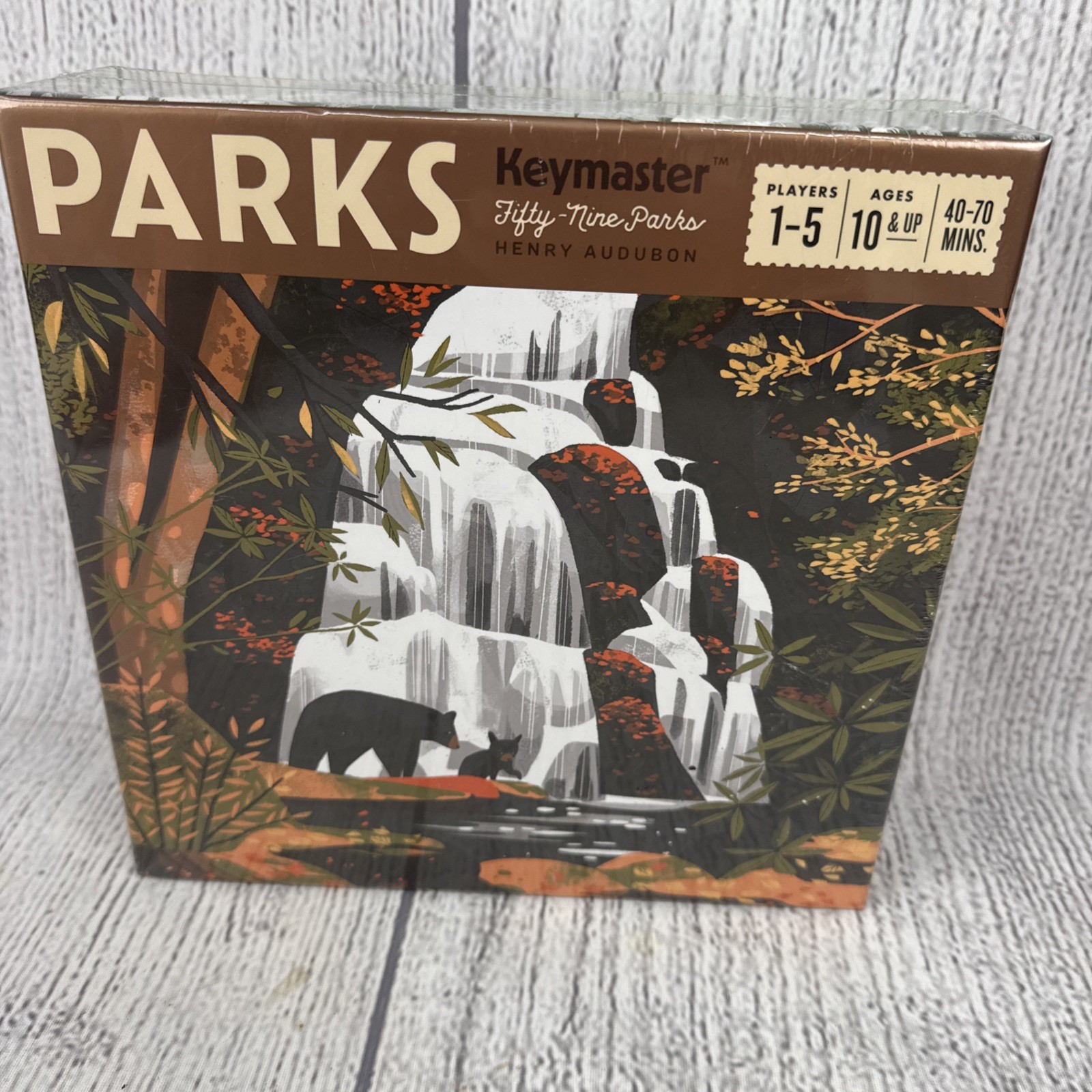Keymaster Games 59 National Parks Board Game New Sealed KYM0501 First Edition