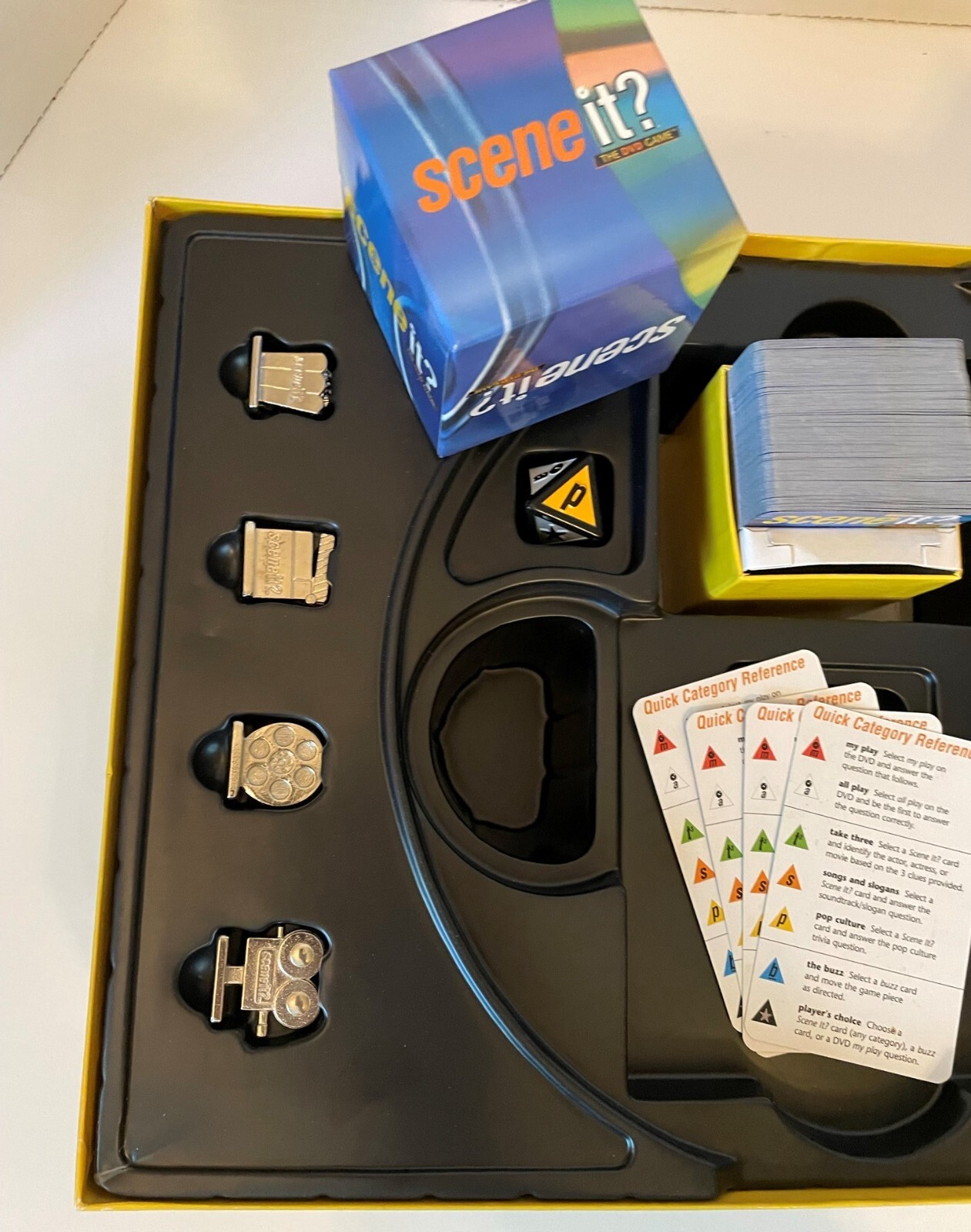 Scene It? The Movie Trivia DVD Board Game 2003 Age 13 – Adult 2 or More Players