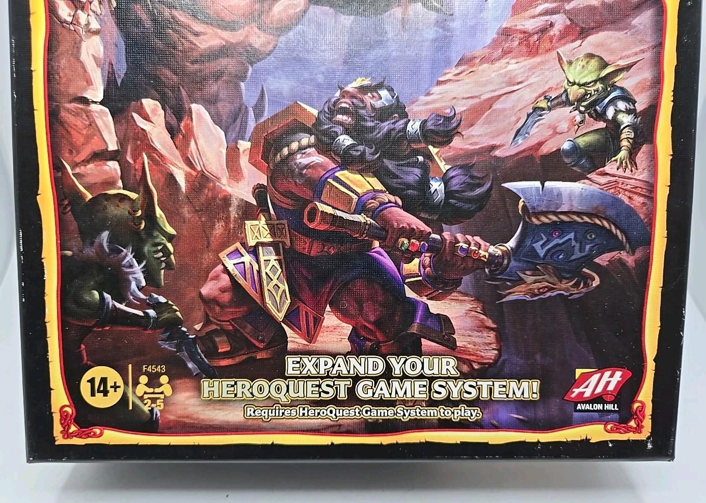 Avalon Hill HeroQuest Kellar’s Keep Board Game Expansion Pack Miniatures Hasbro
