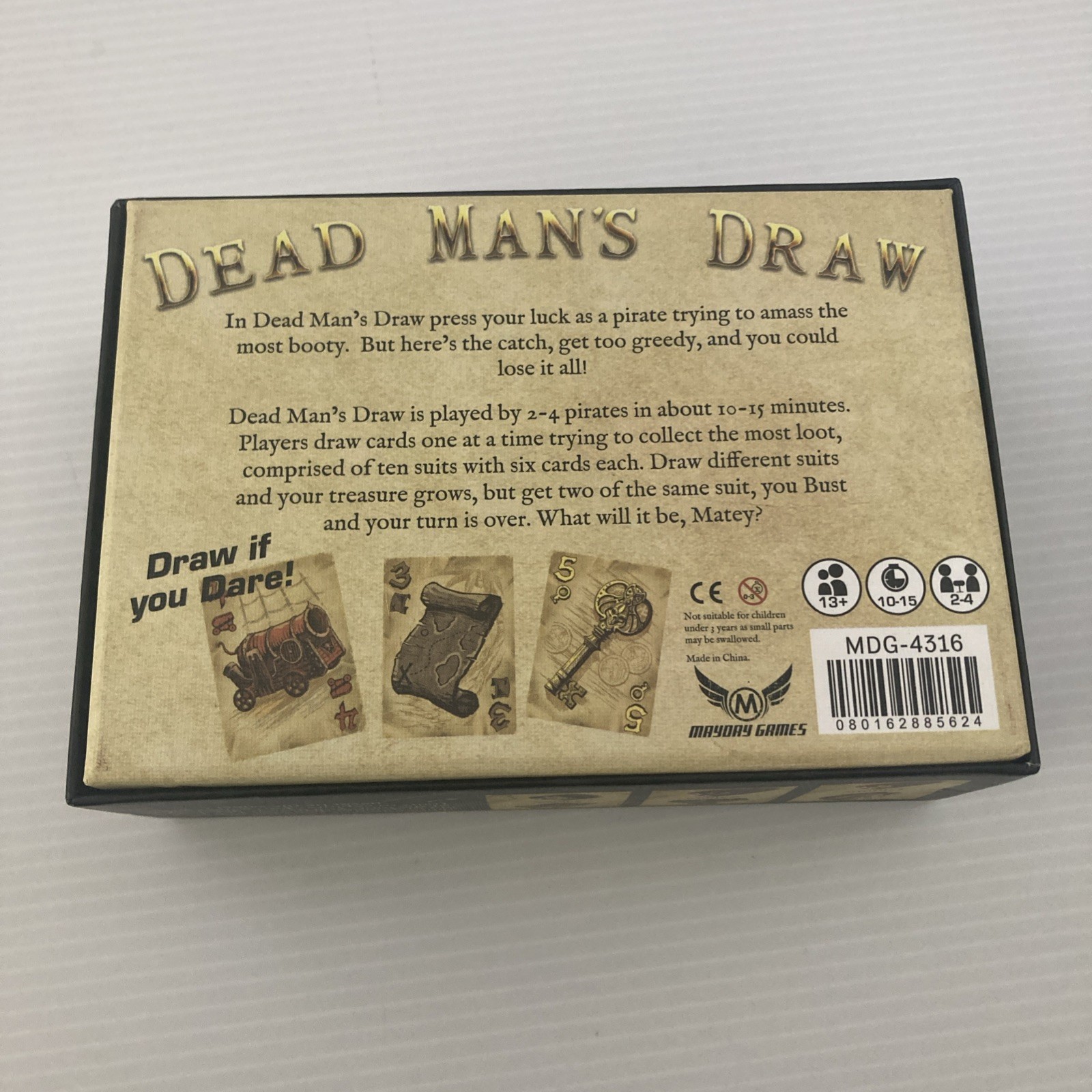 Dead Man’s Draw Game Kickstarter Limited Edition Mayday Games & Extras *Read*