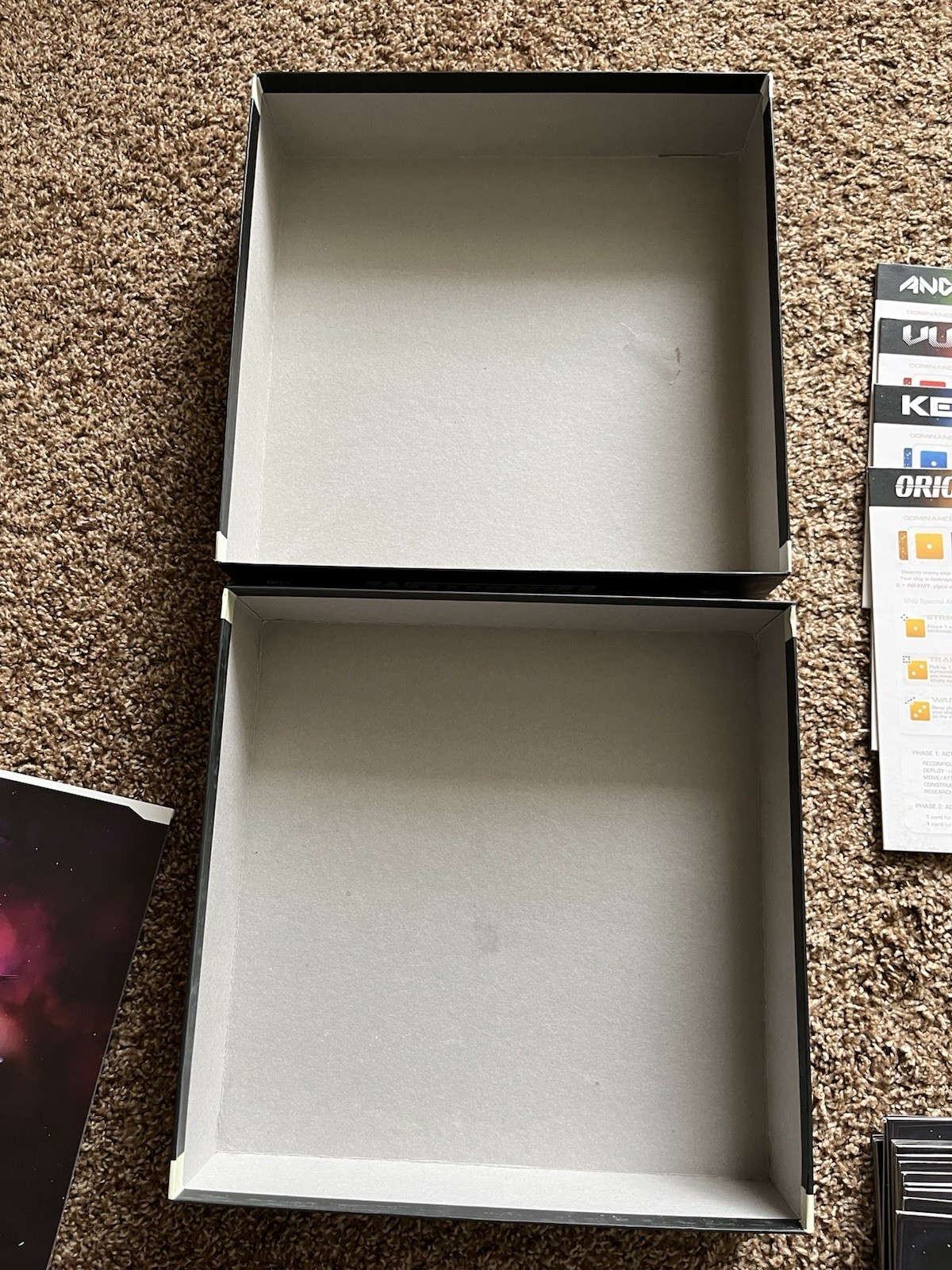 Quantum Board Game by FunForge Revised 2015 Designer Collection Incomplete Read