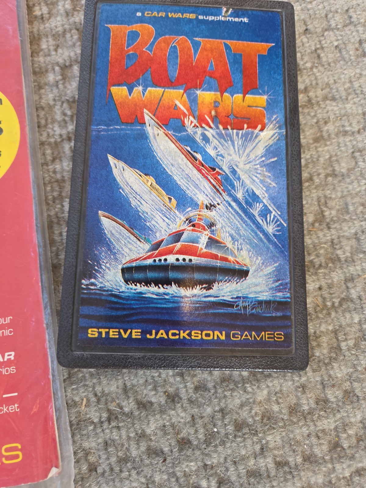 Car Wars by Steve Jackson Games lot Boat Wars Chopper Challenge Off Road Dueling