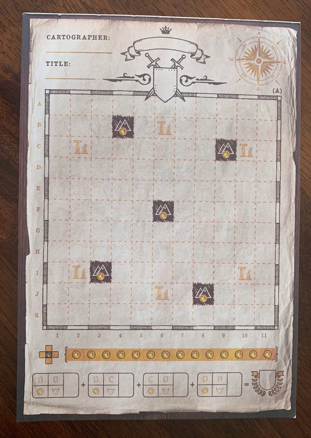 Cartographers A Roll Player Tale Board Game Jordy Adan