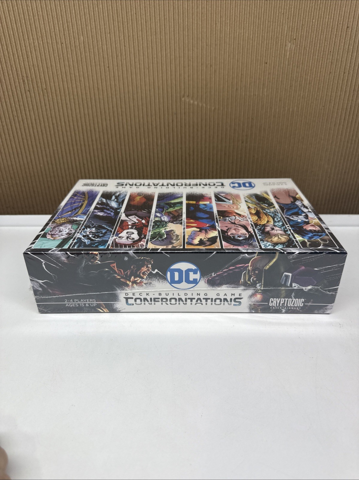 DC Deck-Building Confrontations Card Game – Cryptozoic Strategy Board Game NIS