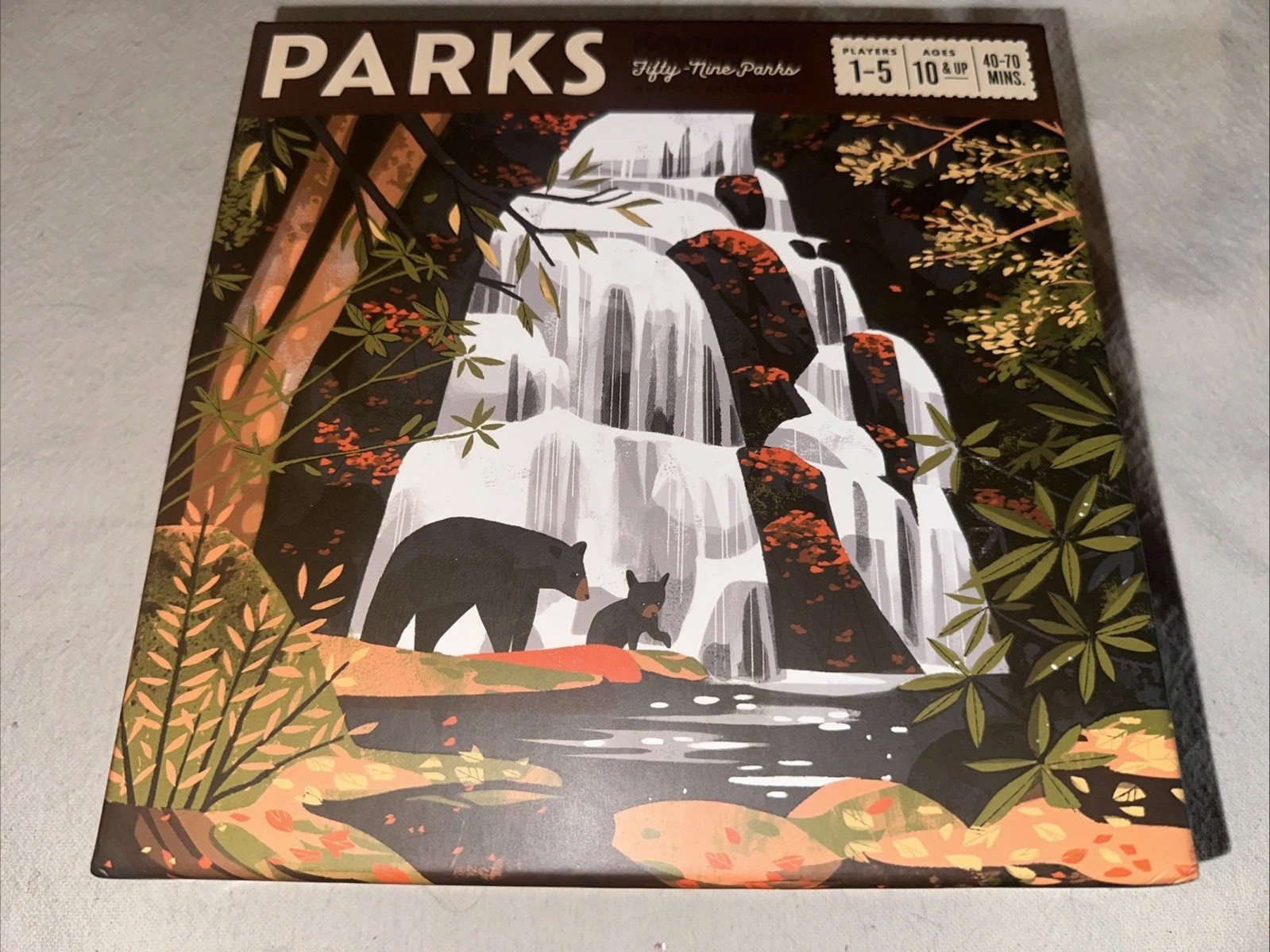 Parks 1st Edition Keymaster Games Fifty-Nine Parks