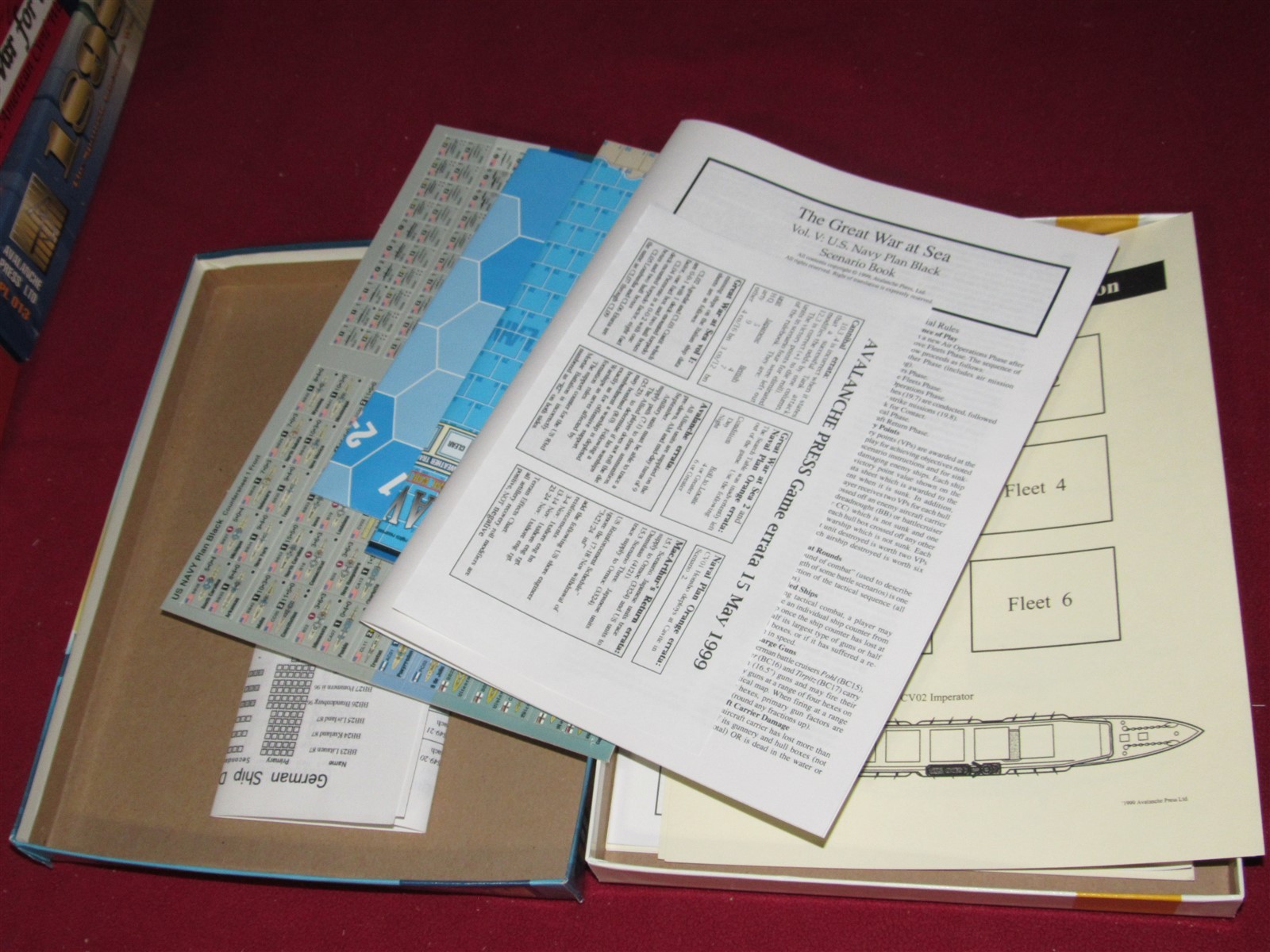 Avalanche Press: Great War at Sea: U.S. Navy: Plan Black: Unpunched