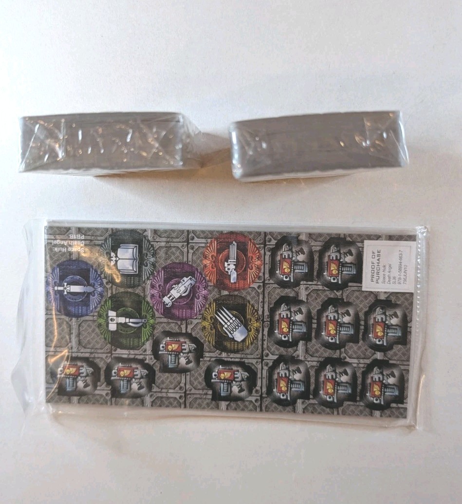 Space Hulk: Death Angel Card Game Fantasy Flight Games 2010 Cards/Pieces Sealed