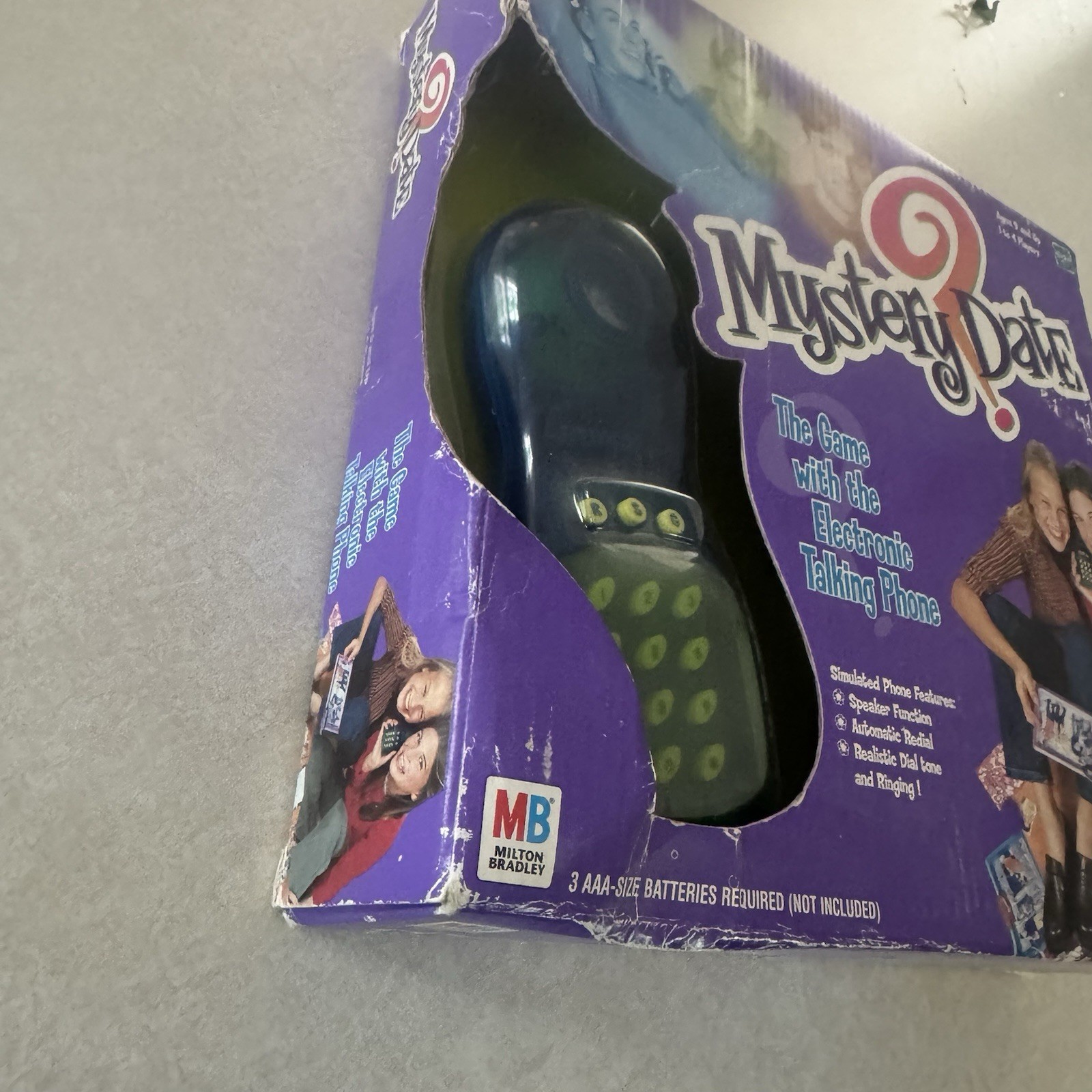 2000 Hasbro Mystery Date Game Electronic Talking AS-IS Non-Working Phone