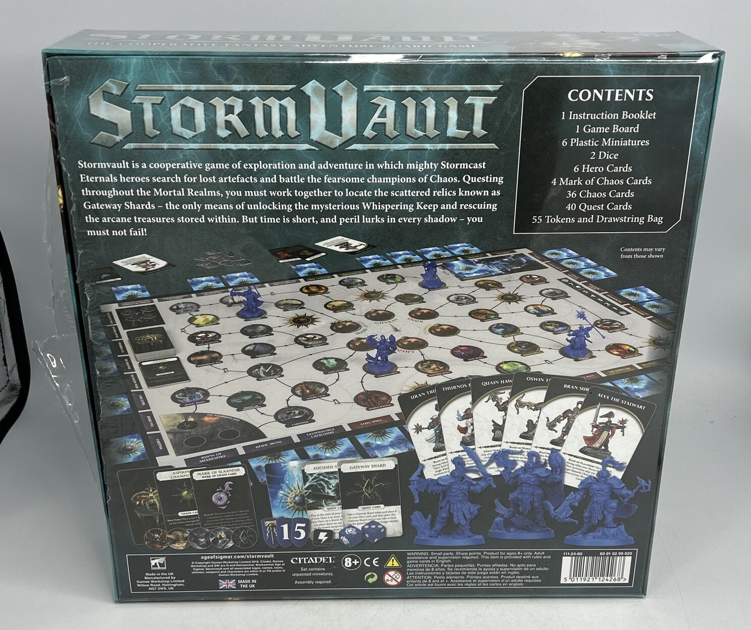 Stormvault Warhammer Cooperative Fantasy Adventure Board Game Brand New