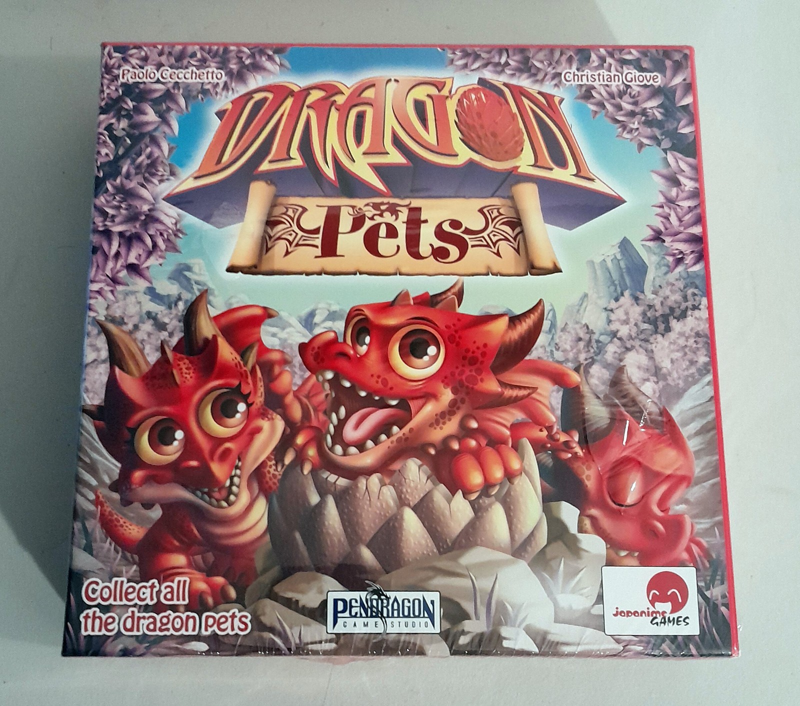 Dragon Pets Board Game – Pendragon Game Studio Brand NEW