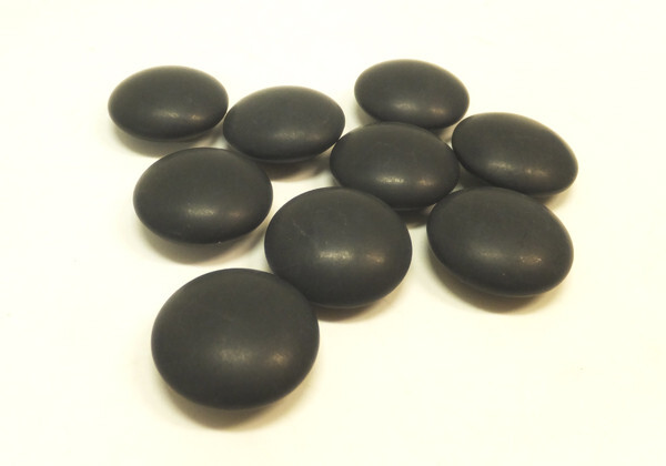 Japanese Igo Go-Stone 碁石 Natural Clamshell & Nachiguro & Go-Board 碁盤 from Japan