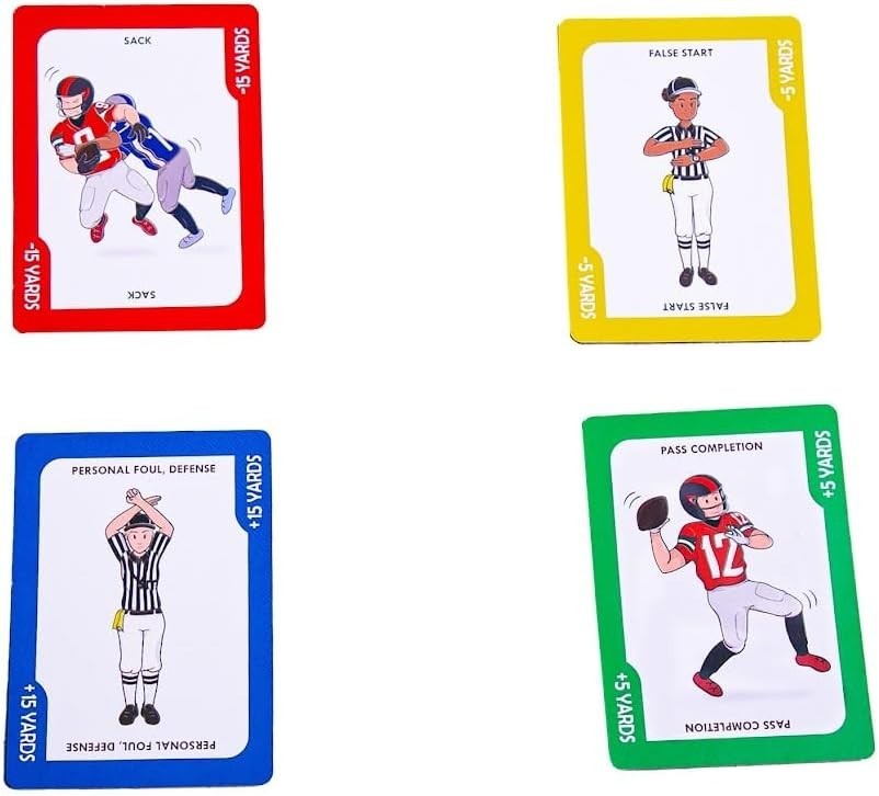 100 Yards Football Board Game | 2 to 6 Players | School, Birthday for Kids | Cla