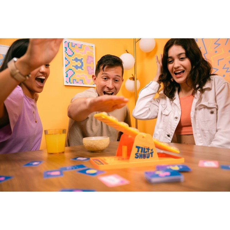 Tilt ‘n’ Shout Board Game: Creative Thinking Party Game, 20-Minute Play