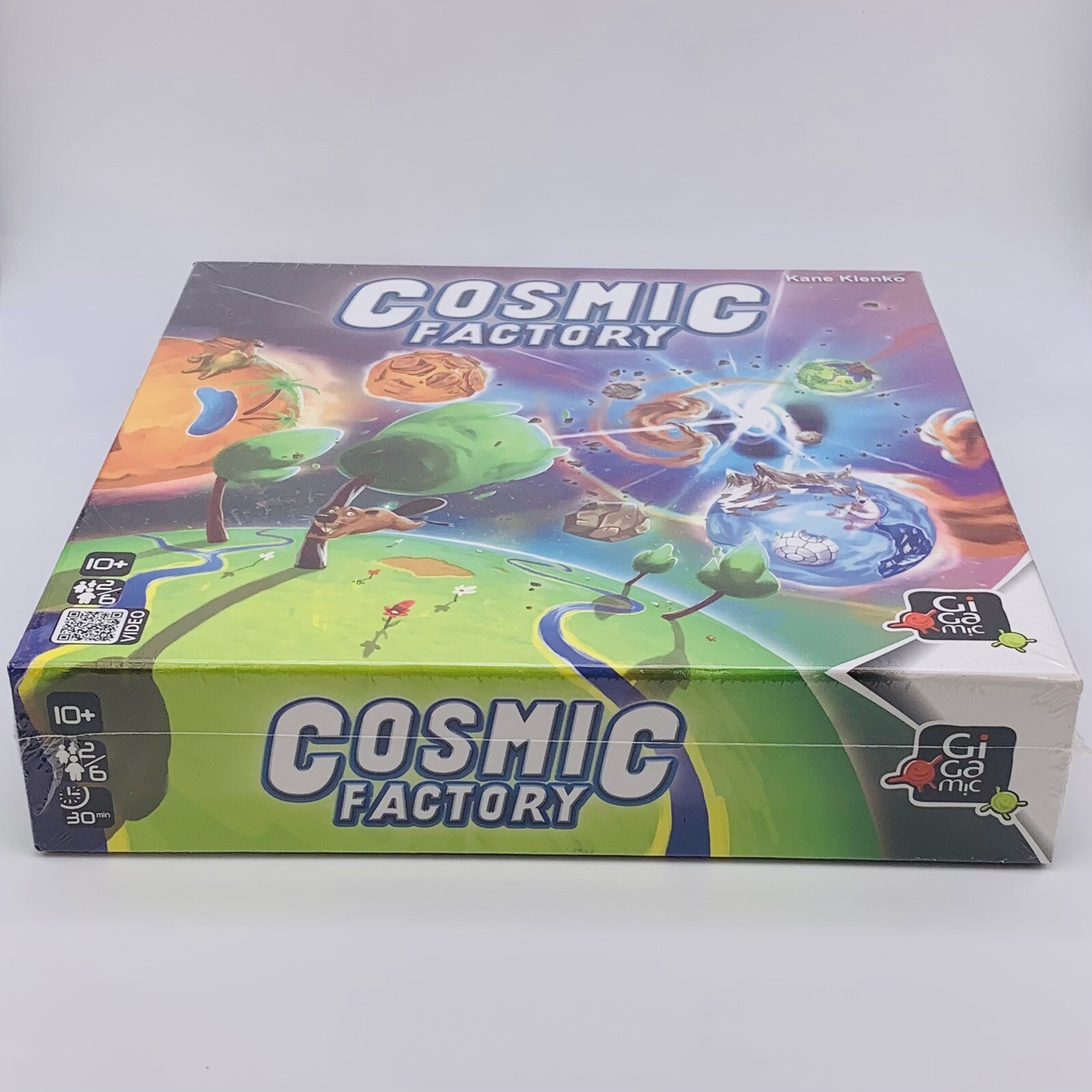 Cosmic Factory Kane Klenko Tile Lating Board Game Gigamic 2018 – New Sealed