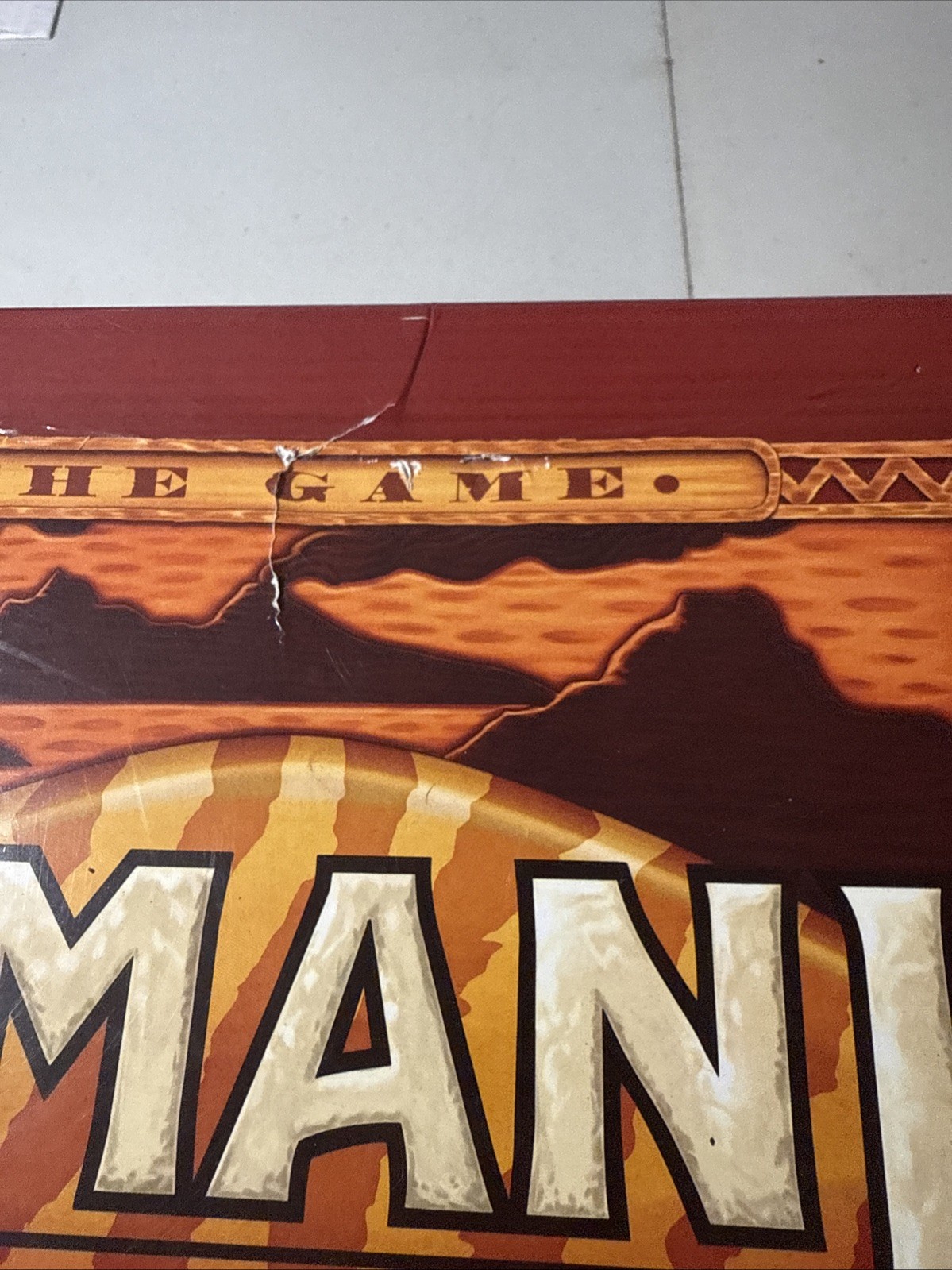 Milton Bradley Original JUMANJi Board Game 100% complete Vintage