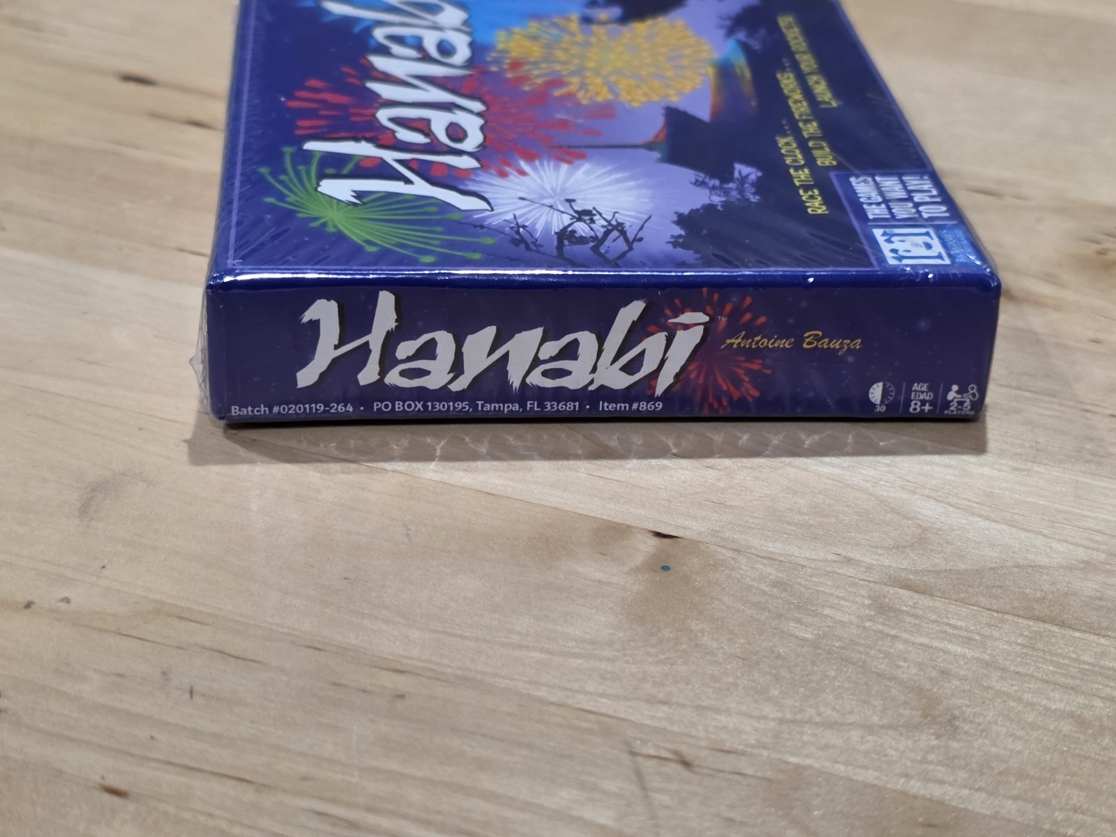Hanabi Fireworks Card Game Antoine Bauza R&R Games 2017 NEW Sealed 2-5 Players