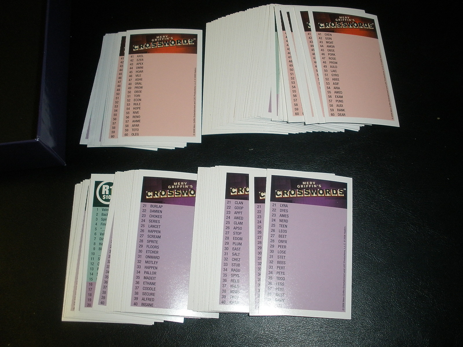 2008 Parker Brothers Merv Griffin’s CROSSWORDS Game – Complete!