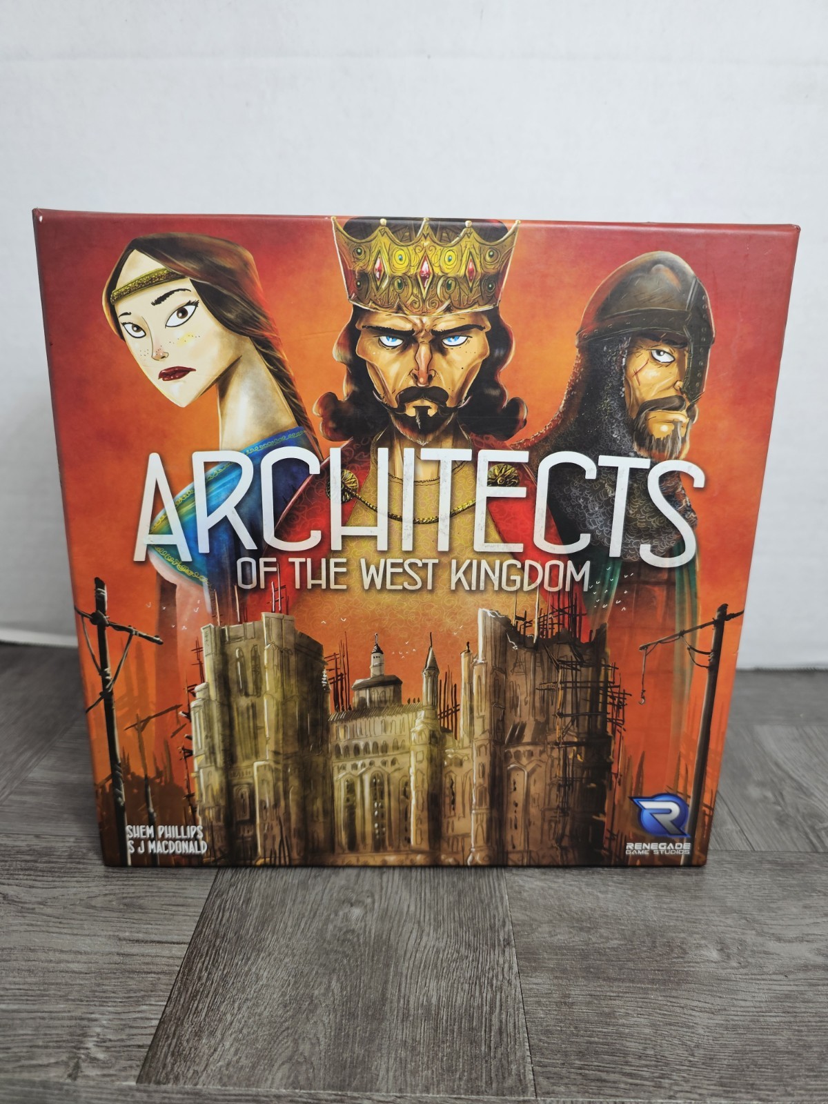 Renegade Architects of The West Kingdom Board Game