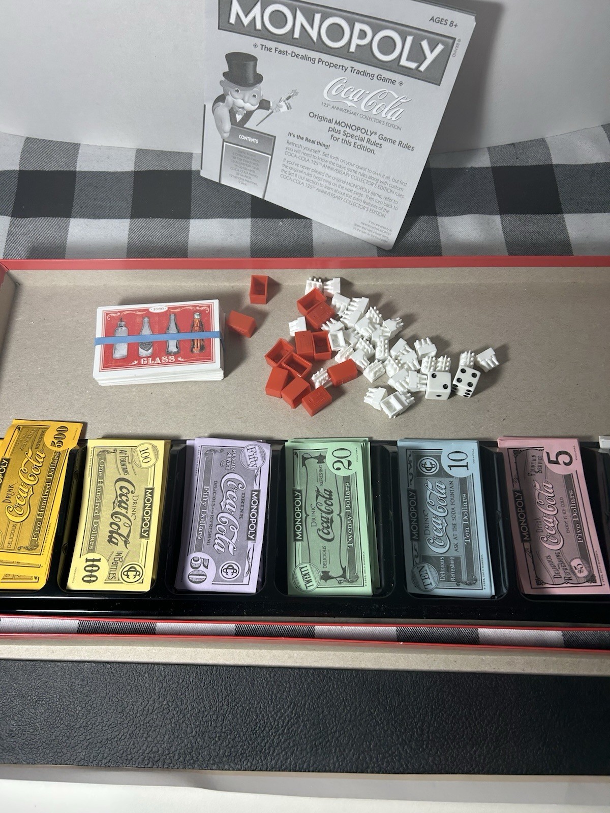 Monopoly- Coca Cola Collector’s Edition Board Game Complete
