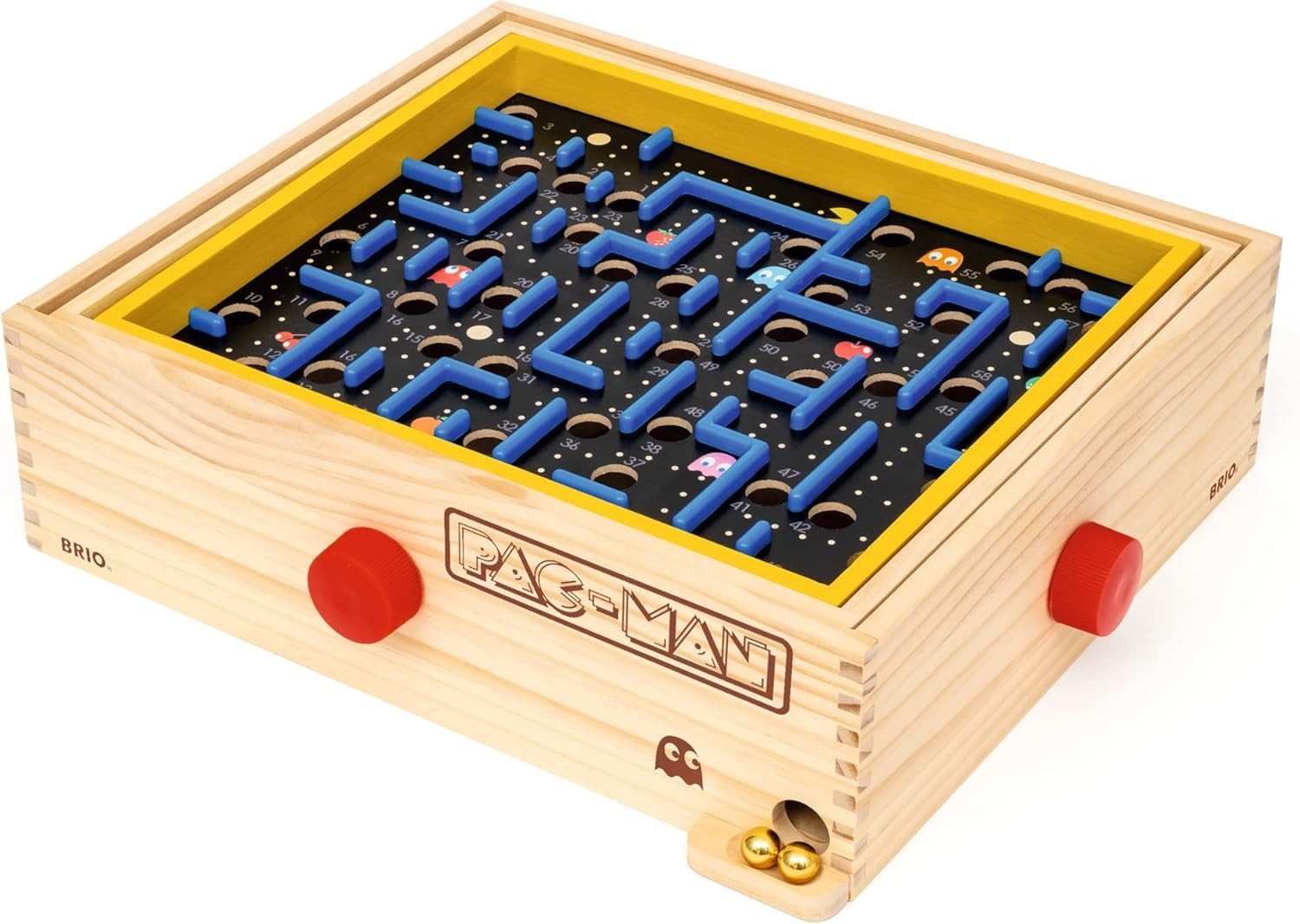 BRIO 34065 PAC Man Labyrinth Game Classic Wooden