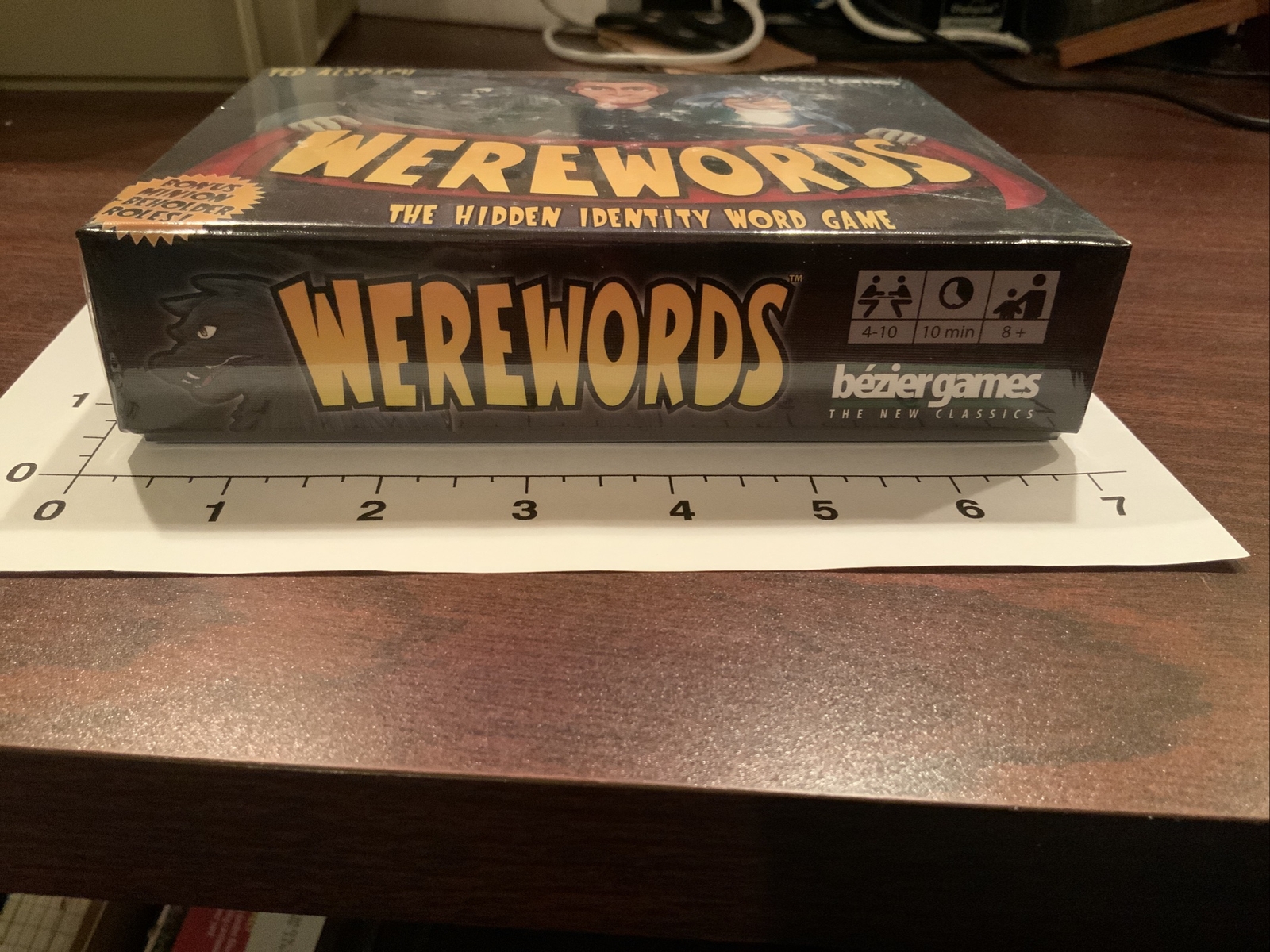 SEALED 2017 BEZIER GAMES WEREWORDS HIDDEN IDENTITY WORD BOARD GAME