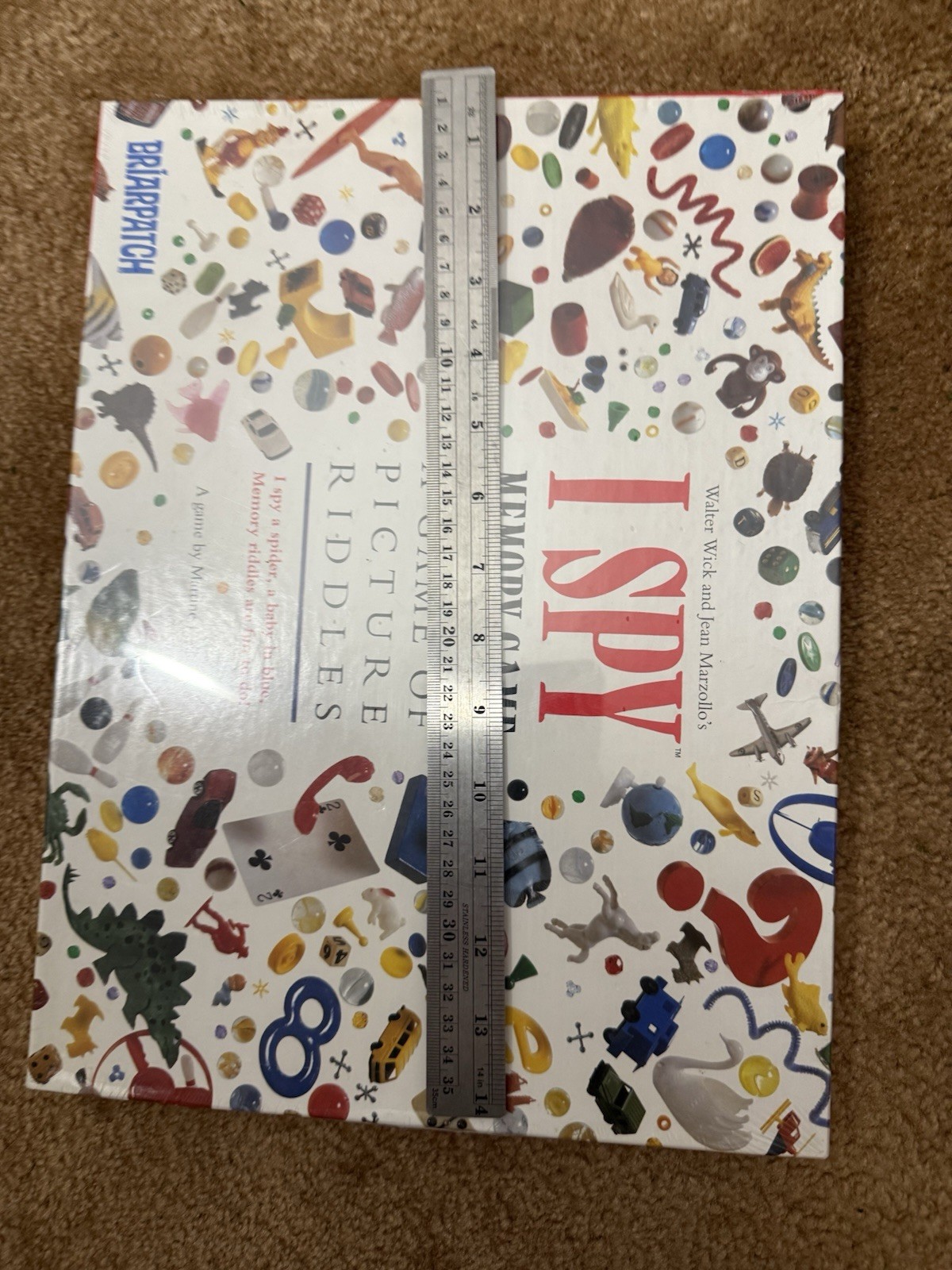 NEW SEALED!! Briarpatch I Spy Memory Game: A Game Of Picture Riddles VTG 1995