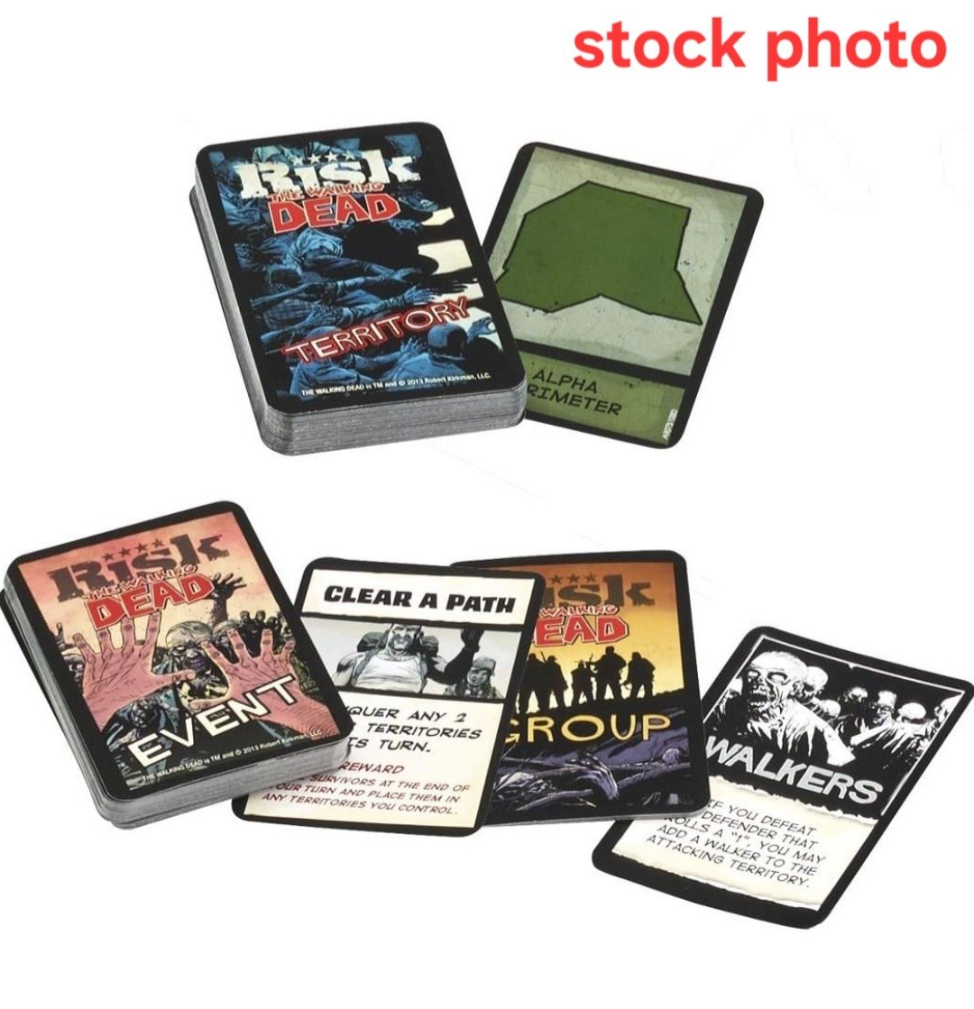 RISK The Walking Dead Survival Edition Board Game by Hasbro 2013 COMPLETE