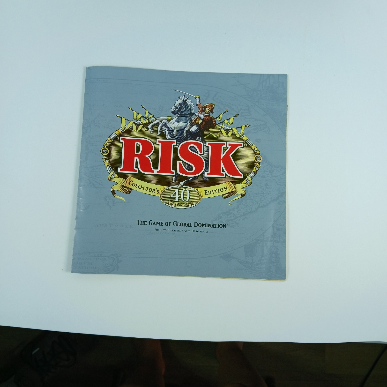 HASBRO 1999 RISK GAME 40TH COLLECTORS EDITION COMPLETE EXCELLENT